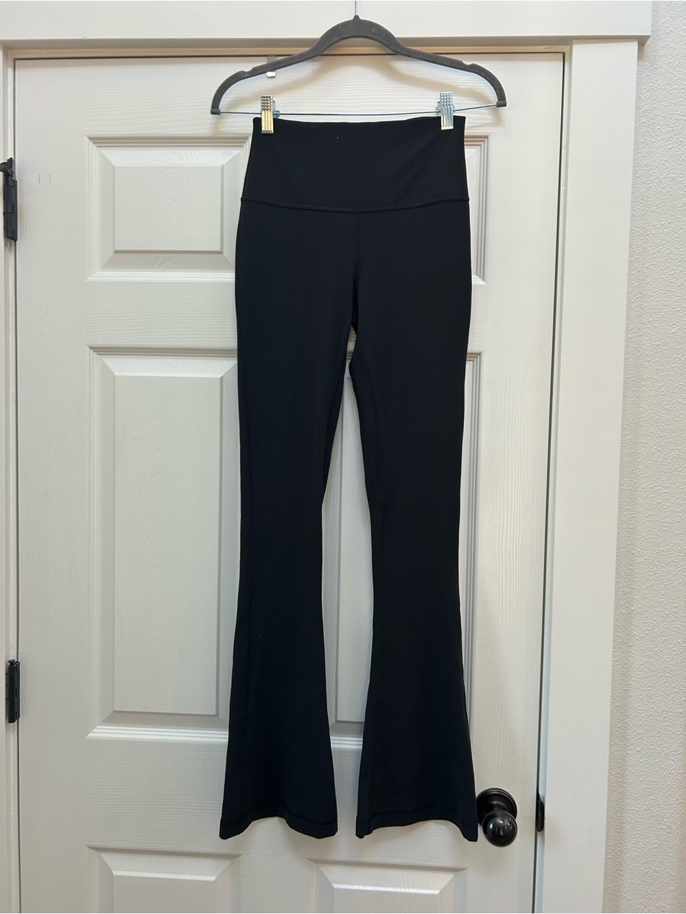 Lululemon mini flare High-Waist Black Yoga Pants